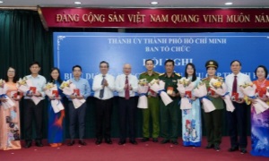 TP. Hồ Chí Minh tuyên dương 96 đảng viên tiêu biểu cấp thành phố